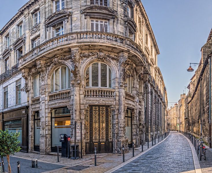  Gevels van Rue Teulère - Rue Saint James, Bordeaux van André Scherpenberg