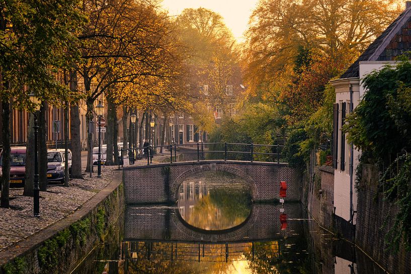 Herbstliche Schönheit in Amersfoort von Sjoerd Mouissie