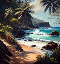 Strand van Salsa art thumbnail