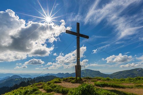Topkruis op de Sipplinger Kopf, Allgäuer Alpen