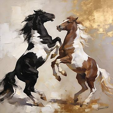 The Beauty of Horses – Tempest of Two van Johannas Art Creations