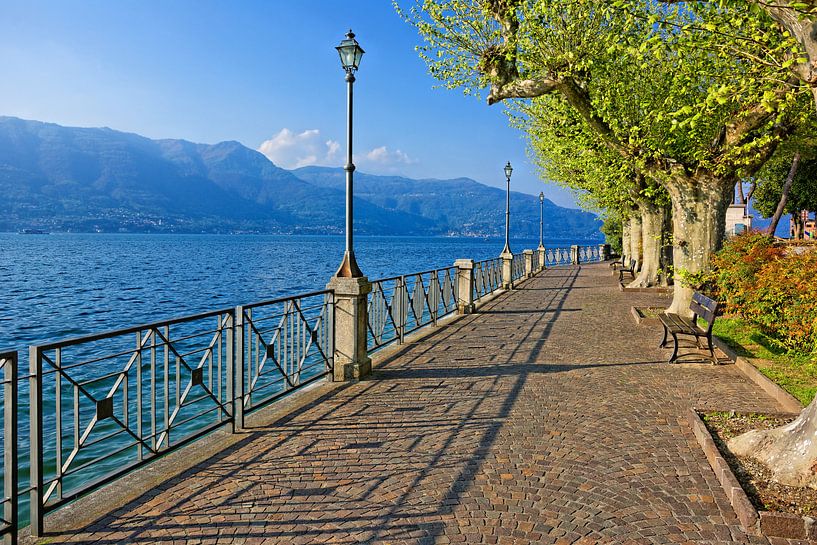 Spaziergang am Lago Maggiore van Gisela Scheffbuch