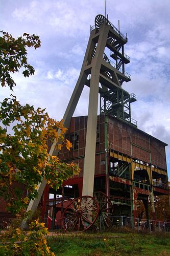 Touwschijf met kronkelende toren
