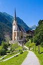 Die Wallfahrtskirche in Heiligenblut von Henk Meijer Photography Miniaturansicht