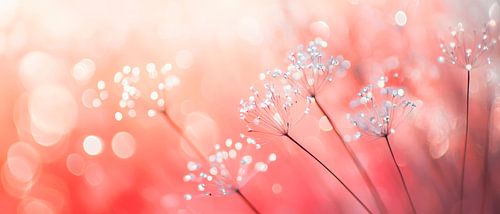 Delicate blossoms in soft light