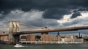 Manhatten bridge von Bob Hartemink