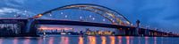 Brienenoordbrug en Skyline Rotterdam van Prachtig Rotterdam thumbnail