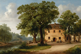 Die alte Schenke am Fluss