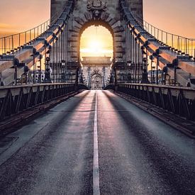 Budapest Chain Bridge by Iman Azizi