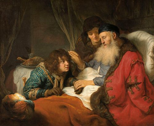 Isaak zegent Jakob, Govert Flinck