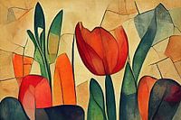 Tulip abstract