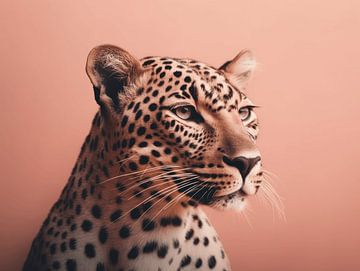 Leopard in Luminanz - Elegante Wildheit von Eva Lee