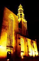 Der Aa-Kerk in de nacht