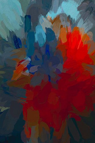 Bouquet abstrait
