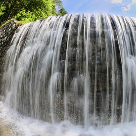 Wasserfall mit Weitwinkelobjektiv von Christian Mueller
