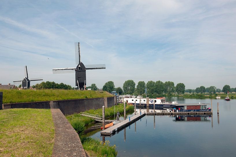 Heusden mills by Richard Wareham