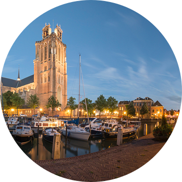 Panorama Maartensgat Dordrecht van Jan Koppelaar