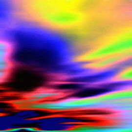 Solarisatie XXXI van Maurice Dawson