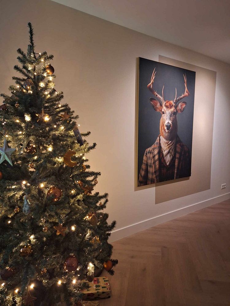 Portret van Hert  van But First Framing 