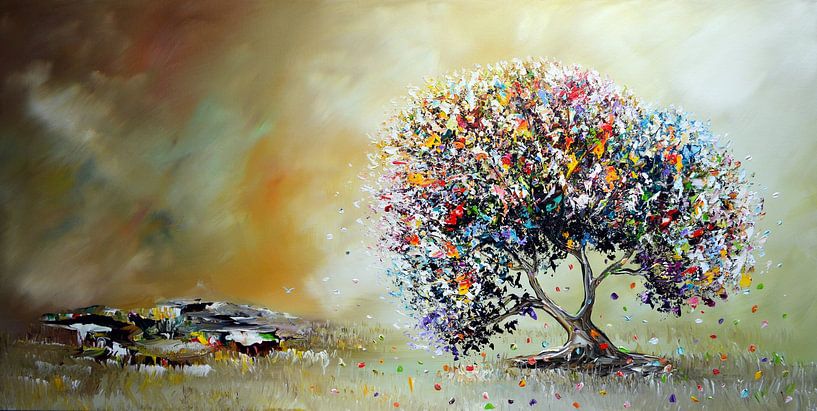 Fantasy Tree by Gena Theheartofart