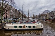 De Waalseilandgracht in Amsterdam. von Don Fonzarelli Miniaturansicht