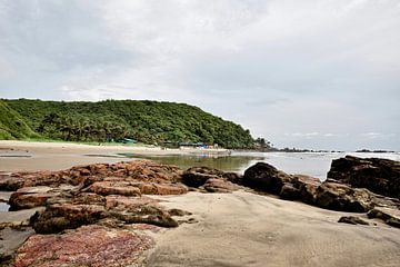 Arambol's wilde strand, tussen natuur en sereniteit van Frank Photos