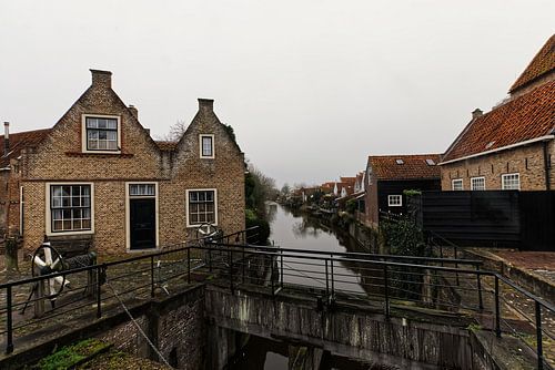Stille am Schleusentor von Goedereede von Robert Jan Smit
