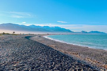 Kustlijn Kaikoura van Nicolette Suijkerbuijk