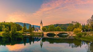 Kirche des Heiligen Johannes des Täufers am Bohinjer See