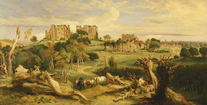 Château de Kenilworth, Warwickshire, James Ward par Des maîtres magistraux