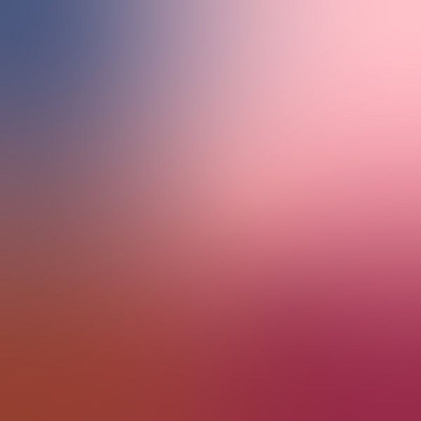 Gradient Pastell und Neon Farbe Kunst. Terra, blau, rosa und merlot rot. von Dina Dankers