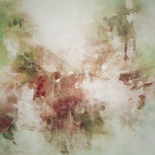 Abstract in aardkleuren 1