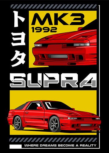 1992 Toyota Supra MK 3 JDM Car
