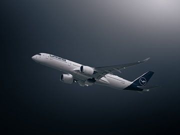 Lufthansa Airbus A350-900 by Tobias Wartenberg
