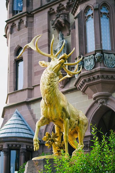 Goldener Hirsch Drachenburg Castle by Luis Emilio Villegas Amador