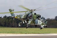 Czech Air Force Mi-35 Hind by Dirk Jan de Ridder - Ridder Aero Media thumbnail