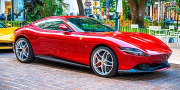 Ferrari Roma grand touring car in Monaco by Sjoerd van der Wal Photography