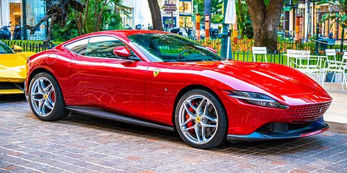 Ferrari Roma grand touring car in Monaco by Sjoerd van der Wal Photography