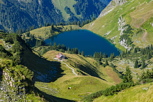 Seealpsee in den Allgäuer Alpen
