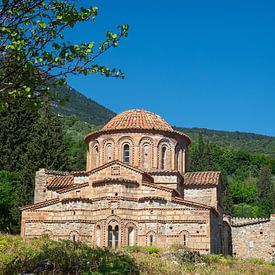 Evangelistria-Kirche in Mystras, Peloponnes, Griechenland von Jan Fritz