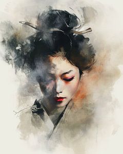 Echo's of Elegance - Asian - woman by Eva Lee