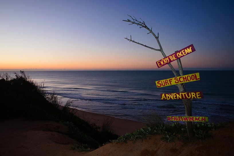 Falesia beach, Algarve, Portugal by Winne Köhn