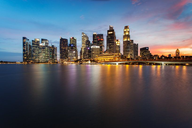 Singapore Skyline par Luc Buthker