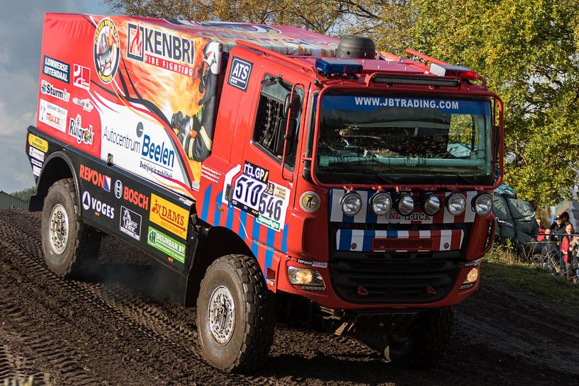 Firemen dakar truck by Boreel Fotografie