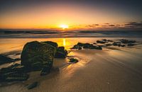 De eerste zonnestralen op Fuerteventura