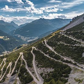 Bergpas bij Bormio, Torri di Fraele van Martijn Joosse
