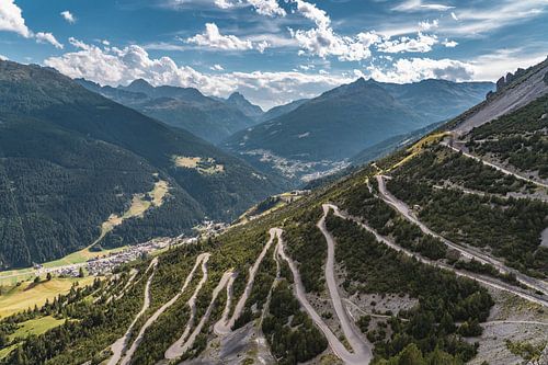Bergpas bij Bormio, Torri di Fraele