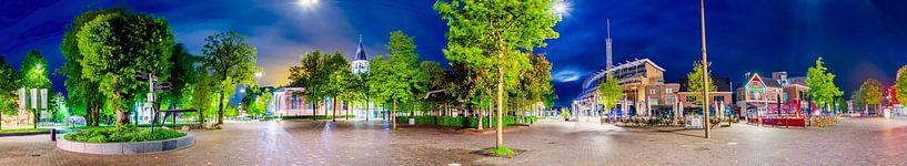 Emmen de nuit par Günter Albers