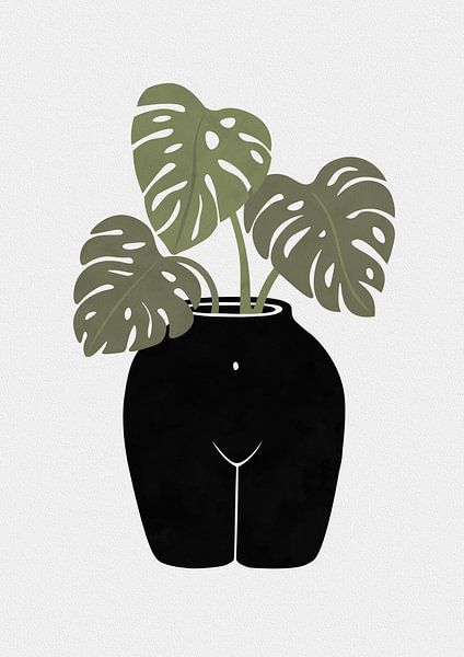 Body Tanical Vase by Orara Studio