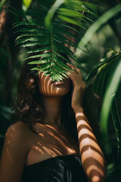 In the shade of the green leaves by Poster Art Shop